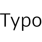 TypoPRO Comme