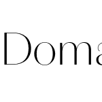 Domaine Sans Display Thin