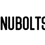 Nubolts Rounded Bold