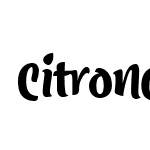 Citronela-Bold