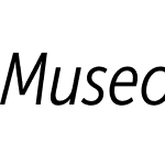 MuseoSansCondW03-300Italic