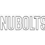 Nubolts Rounded Bold Outline