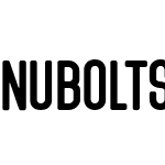 Nubolts Rounded Bold