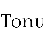 Tonus Text