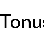 Tonus Sans