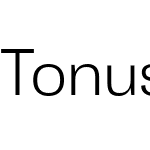 Tonus Sans