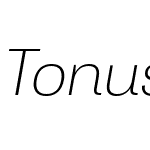 Tonus Sans