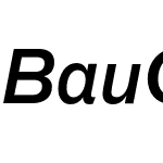 BauOT-MediumItalic