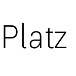 Platz Grotesk Regular