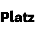 Platz Grotesk Regular