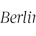 Berlingske Serif Lt