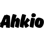 Ahkio Black