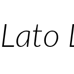 Lato Light