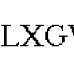 LXGW Private Pixel Serif 24