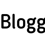 Blogger Sans Medium