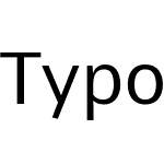 TypoPRO Comme