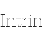 IntrinzicSerifa D