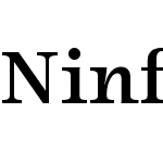 NinfaSerifW03-SemiBold