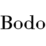 Bodoni