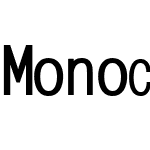 MonoCondensedZoom40C-Bold