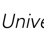 Univers LT Pro