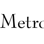 MetropolC