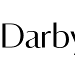 Darby Sans Poster