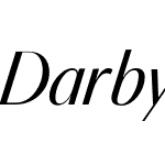 Darby Sans Poster