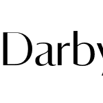 Darby Sans Poster