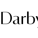 Darby Sans Poster