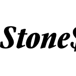 Stone$PrintW00-BoldIt