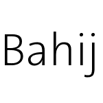 Bahij TheSansArabic