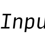 Input Mono Narrow