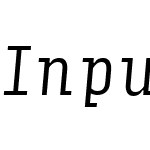 Input Serif Compressed