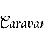 CaravanScript-CondensedRegular