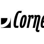 CornerstoneFlair-BoldItalic