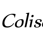 Coliseum-Italic