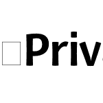 PrivateSans-Bold