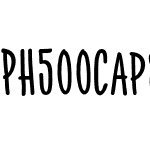 PH 500  Caps