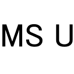 MS-UIGothic