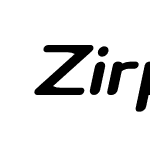 Zirphy-BoldItalic