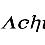 Achilles Expanded Italic