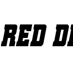 Red Delicious Condensed Italic