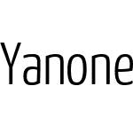 Yanone Kaffeesatz Light