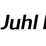 Juhl Bold Italic