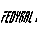 Fedyral II Condensed Italic