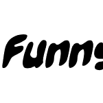 Funny Pages Condensed Italic