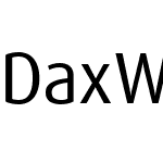 DaxWebW07-Regular