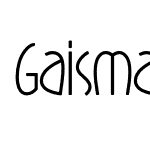 GaismaLtMd-Bold