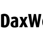 DaxWebW04-CondXbold